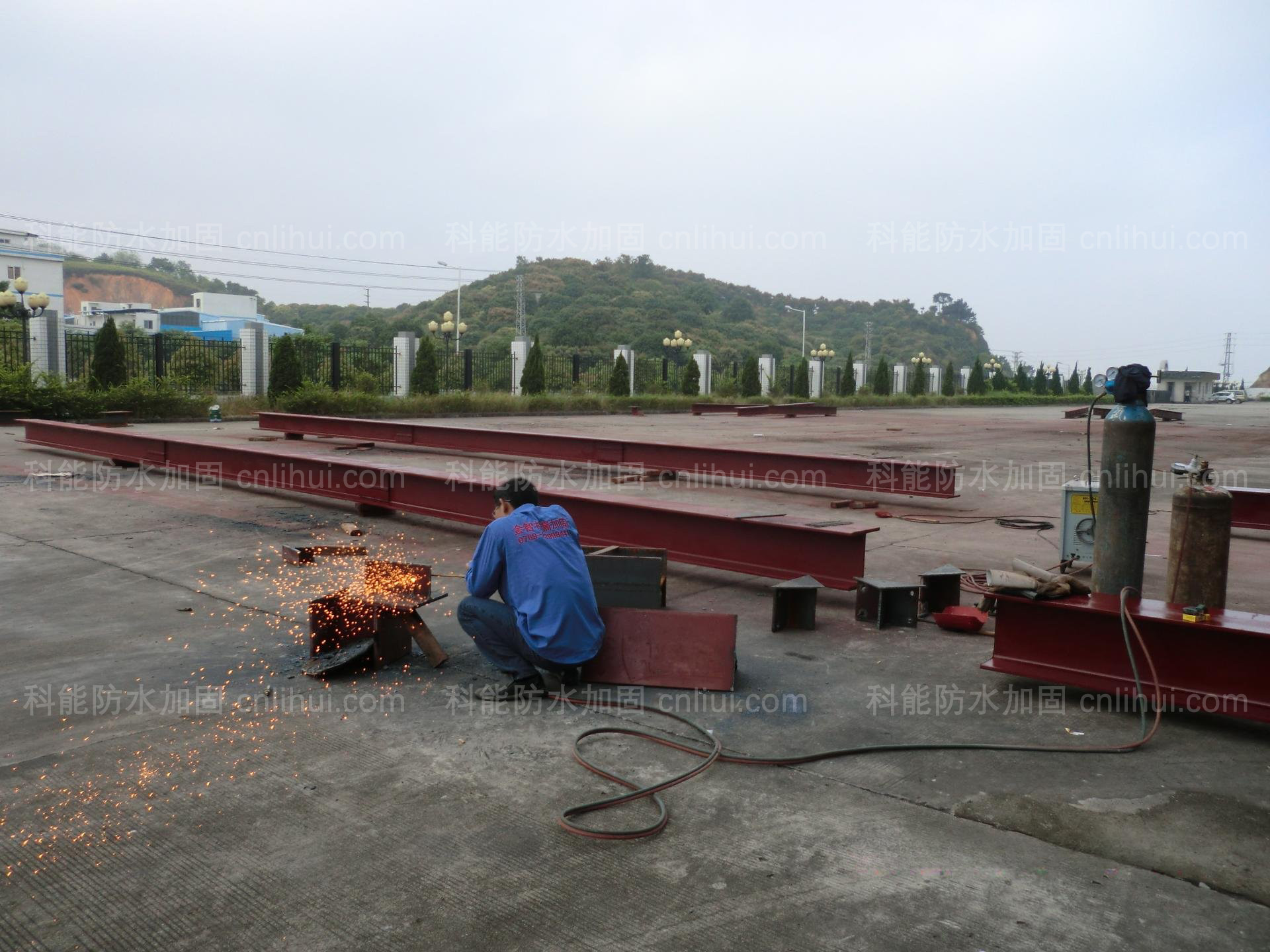 中山钢结构钢材构件施工