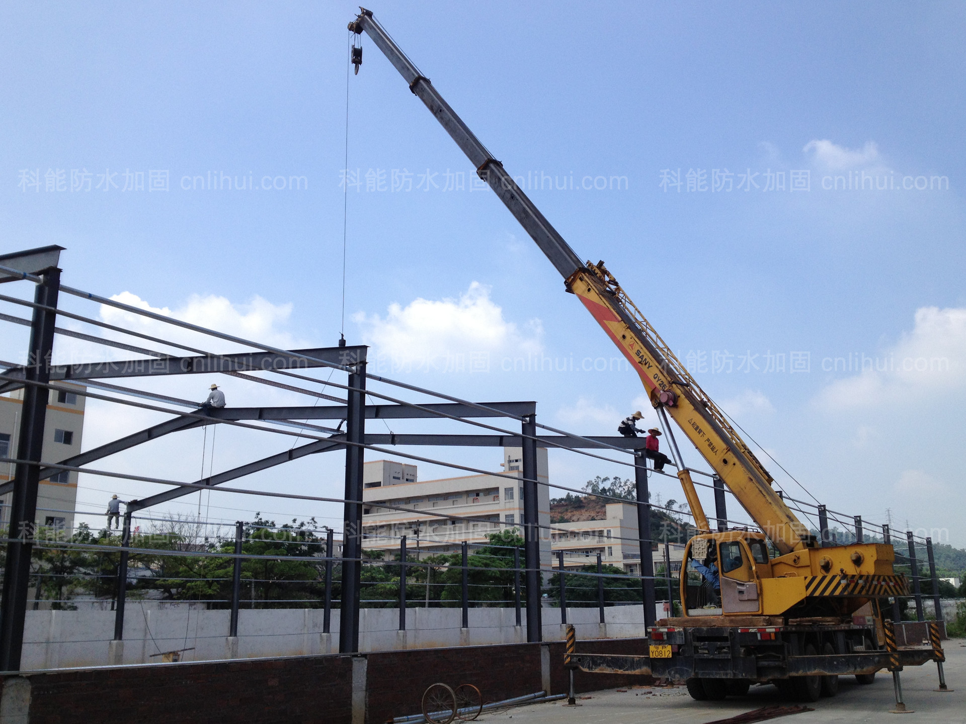 中山钢结构工业厂房新建施工