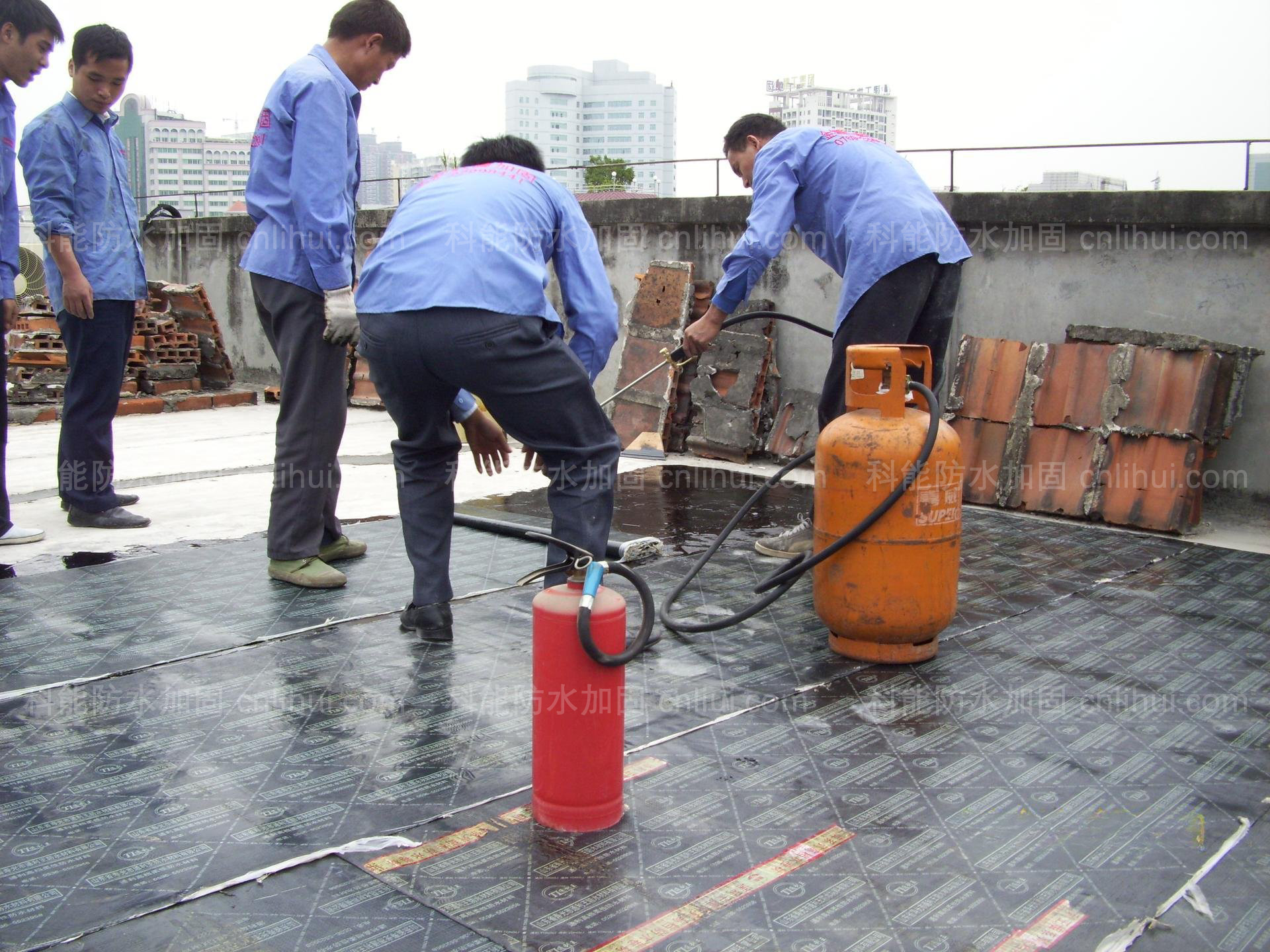中山建筑整体屋面防水施工